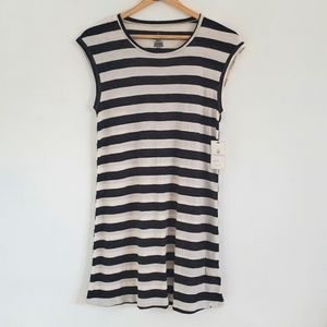Volcom stripped ribbed dress